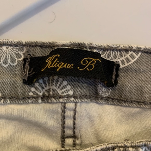 Klique B printed jeans - Picture 3 of 4
